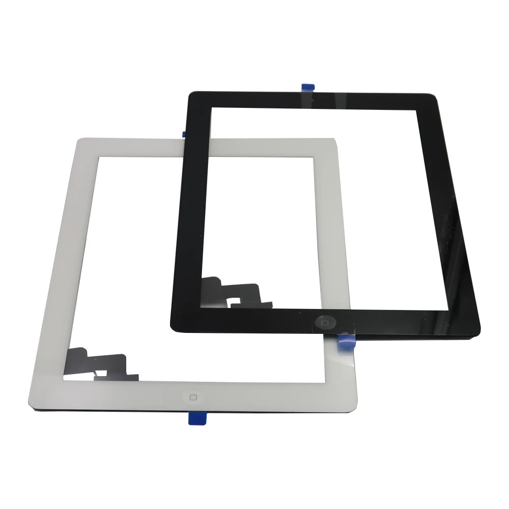 Oem Touch Screen Digitizer With 3m Glue Bezel Frame For Ipad 2 Replace