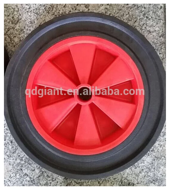 12 inch durable reliance solid rubber wheel made in china