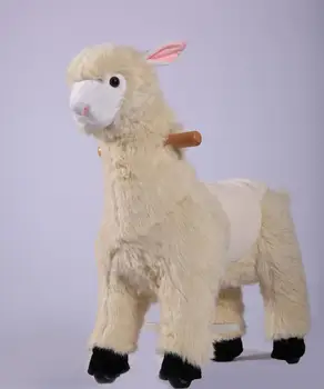 ride on alpaca toy