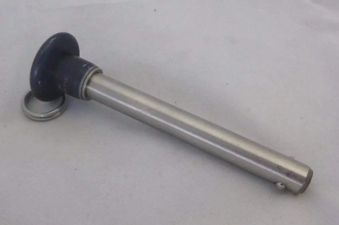 1/2" x 3-1/2" GRIP 17-4 STAINLESS STEEL BALL LOCK QUICK RELEASE PIN MS17984C835