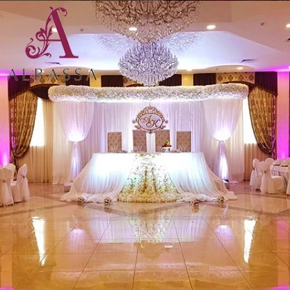 Used Pipe And Drape Backdrop Wedding Pipe Drape Wedding Stage