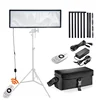 LED Video Light Flexible Panel Light Dimmable Daylight 576PCS Studio Portable Photography Light With 2.4G Remote Control