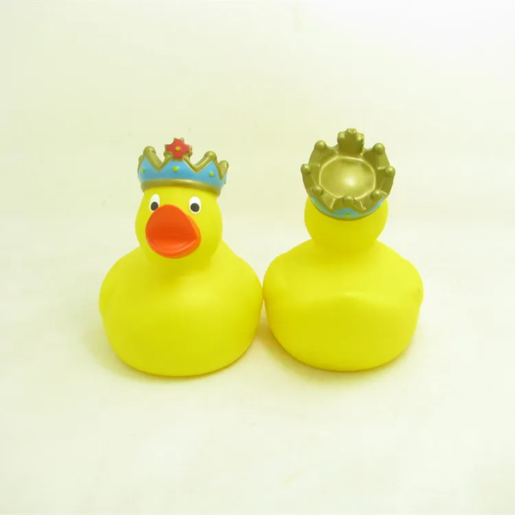 Safety material baby floating PVC Swimming rubber duck bath toy
