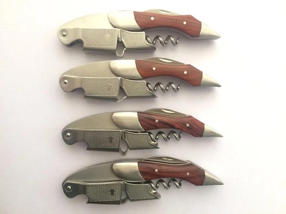 Best Quality Promotional Metal Material Twist Red Wine Corkscrew Opener