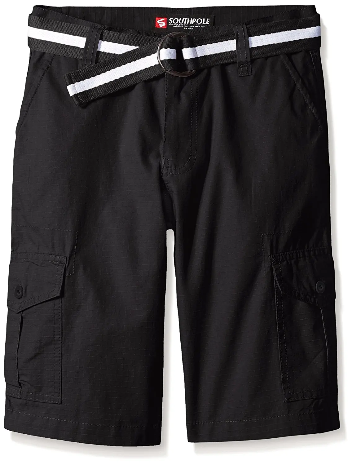 southpole fine twill cargo jogger shorts