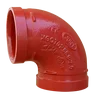 FM UL ULC CE Approved Dutile Iron Grooved Pipe Fittings