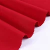 Low MOQ double jersey red thick scuba lycra fabric for suits coat