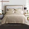 Wholesale Price Luxury 0.5Cm Satin Stripe Bedsheets Bedding 100% Cotton Eco-Friendly 5 Star Hotel Comforter Sets