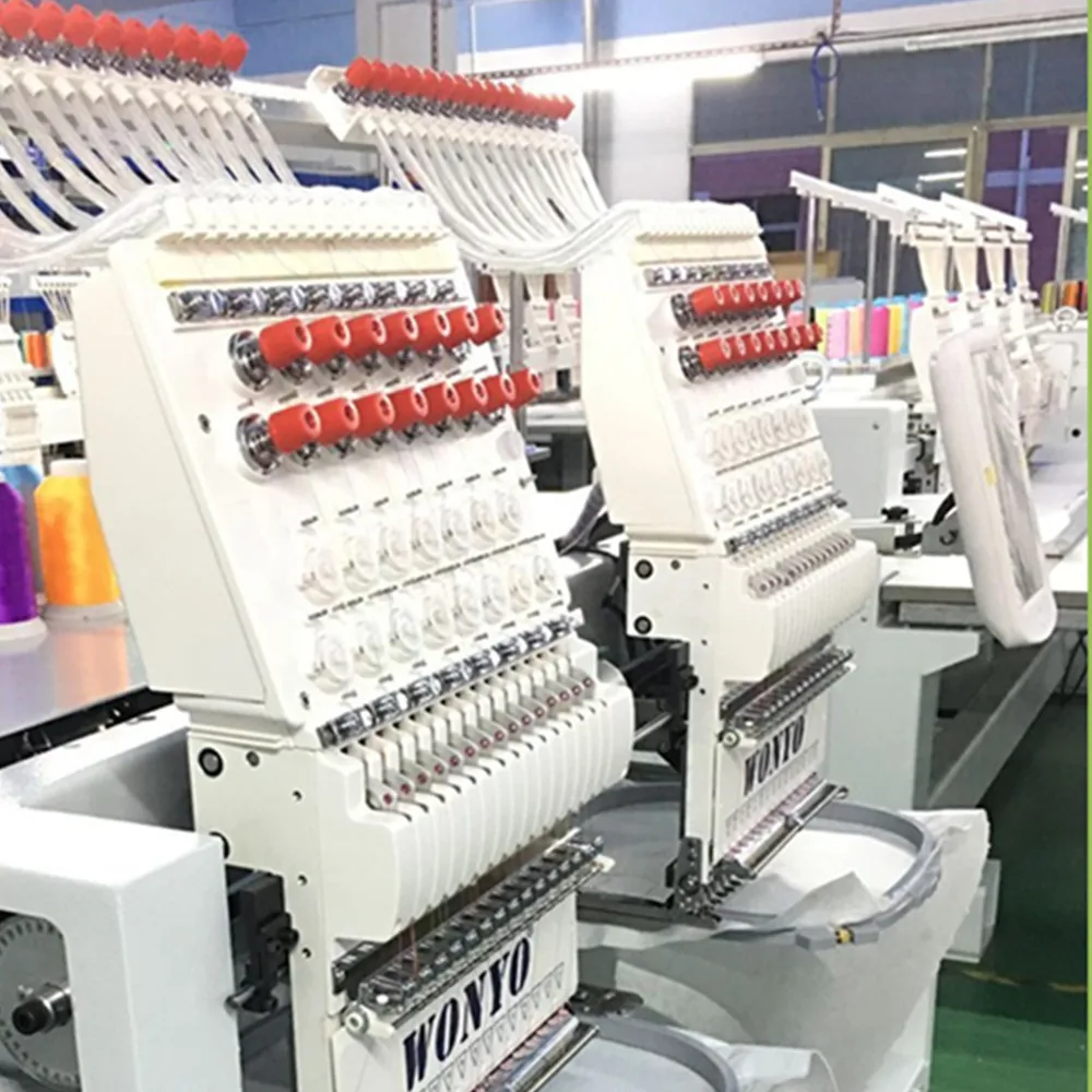 Zsk Babylock Commercial Embroidery Machine For Baseball Cap In Dubai