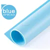 New PVC LightingS White Photography Background For Studio Photo Props Photographic Backdrops Orange Gray White Pink Blue Black