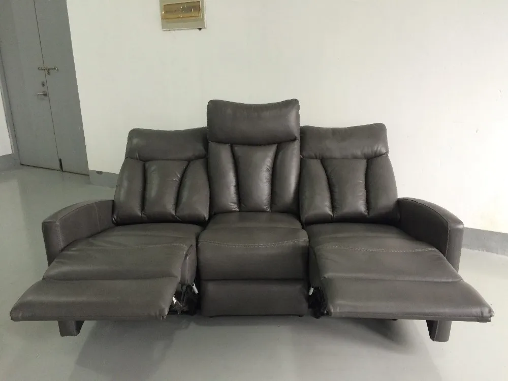 American Design Commercial Grade Leather Mart Recliner Sofa Leather Mart Recliner Sofa
