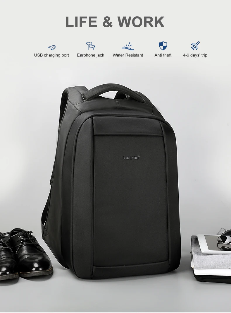 Tigernu T-b3599 Fashion Manufacturer Laptop Backpacks For Men15.6 Inch ...