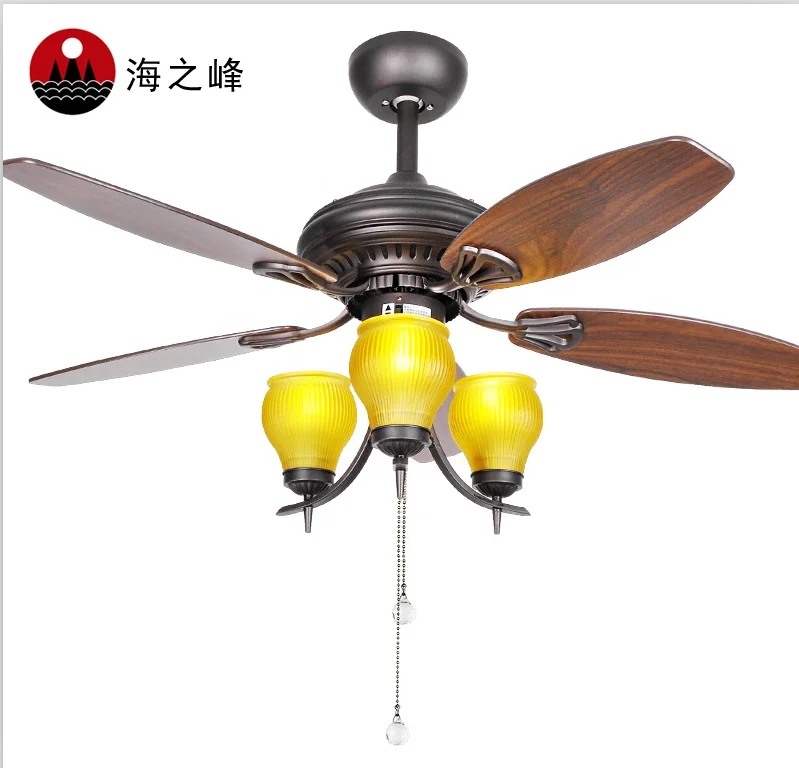 High quality electronics bladeless decorative ceiling fan with crystal light