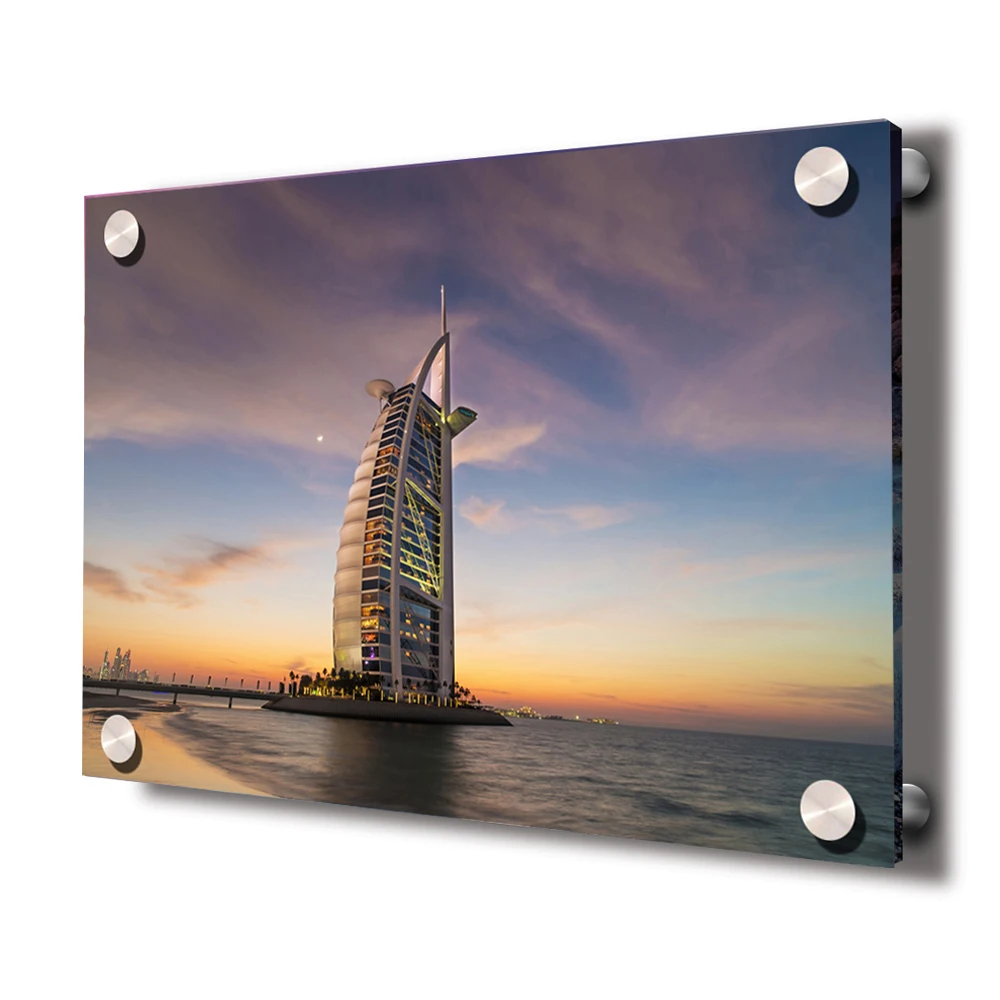 Customized Transparent 12x16",A3 Uv Acrylic Photo Prints For Display