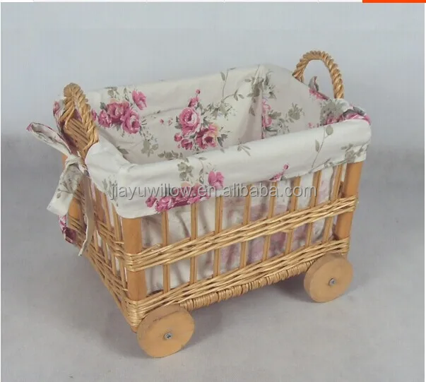 baby basket with wheels