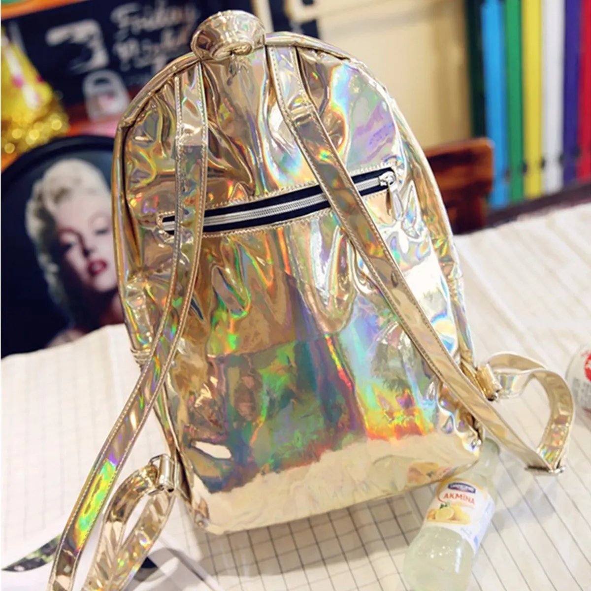 Holographic Bagpack Holo Bag For Girls - Buy Holographic Bagpack,Holo ...