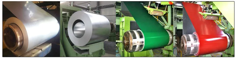 60-275g/m2 Zinc coating color coated galvanized steel coil