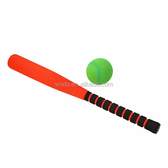Outdoor Toddler Sports Toy 16" Nbr Foam Mini Foam Baseball Bat Kids