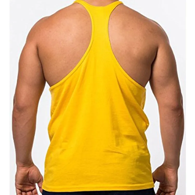 メンズジムシングレットメンズタンクトップシャツコットン ボディービル用品フィットネスメンズゴールドジムストリンガータンクトップスポーツ服 Buy ジムシングレットメンズタンクトップ 綿男性のタンクトップ ボディービル機器フィットネスメンズタンクトップ