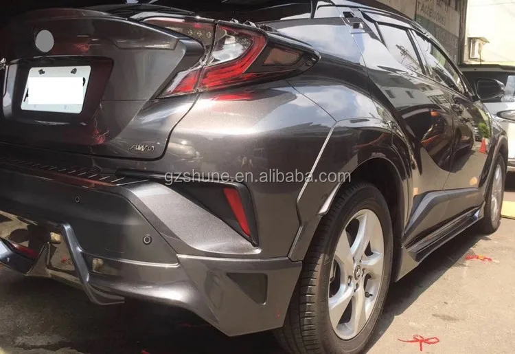 Pp Full Body Kit For Toyota Chr Chr Front And Rear Bumper Spoiler