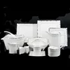 61 pcs bone china dinner set