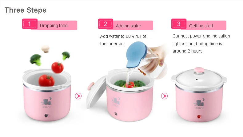 Wholesale Hot Sell Novelty Pink Crock Pot Slow Cooker From m.