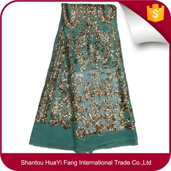 Kain Renda Zamrud Hijau Sequin Fabric Untuk Gaun Pesta Emas Perancis Net Afrika Hy0328 Buy kain renda zamrud hijau sequin fabric untuk gaun pesta emas perancis net afrika hy0328 buy