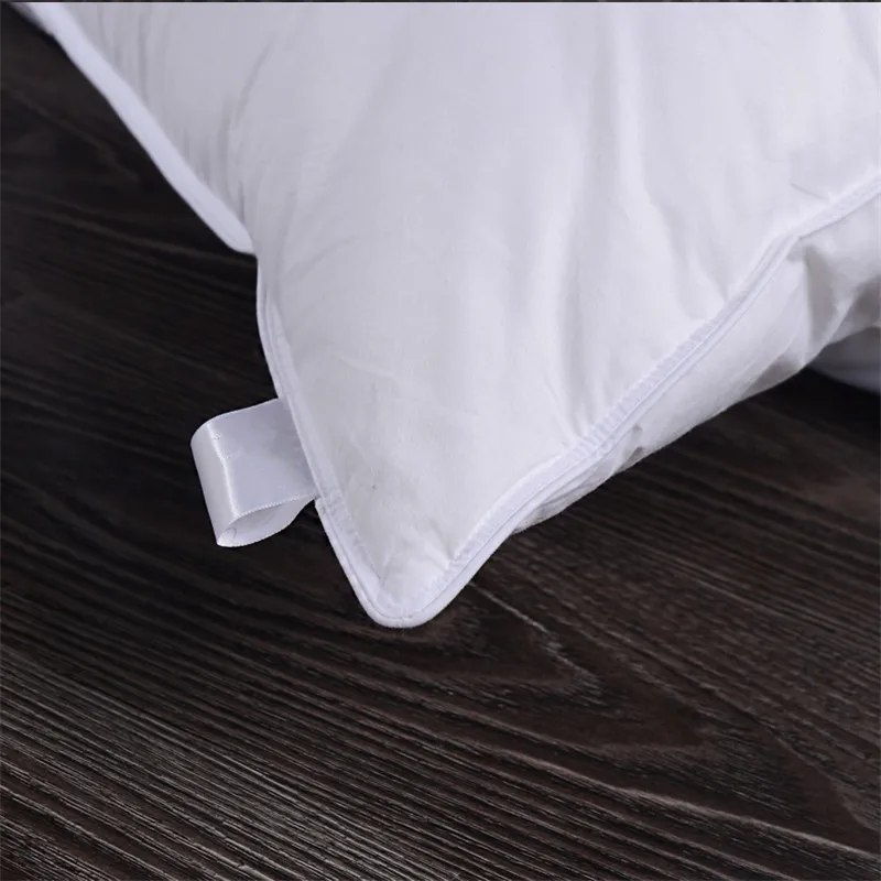 Hotel Bedding Five-star Hotel Linen Pillow Super Comfortable Down-provf  Fabric  Feather Fabric Pillow