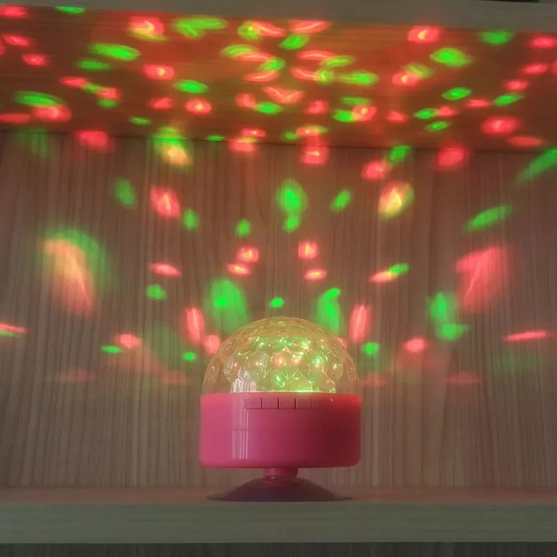 New Cheap Wireless BT LED Stage Speaker Color Light Radio Mini Speaker - ANKUX.COM