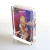 Thick block plexiglass acrylic photo frame 6x4 7x5 inch A6 A5 size glossy reflective block type no bubble effect solid block