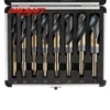 Aluminium Case 8 pcs Set of Silver and Deming 1/2" HSS Reduced Shank Drill Bit
