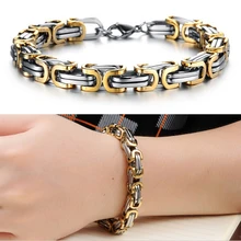 2014 Classic Design Punk 316L Stainless Steel Bracelet Special Biker Bicycle Motorcycle Chain For Mens Bracelets & Bangles