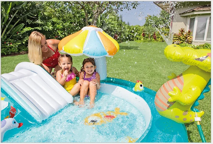 intex crocodile pool float