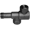Exquisite forging process of four - way threaded pipe fittings