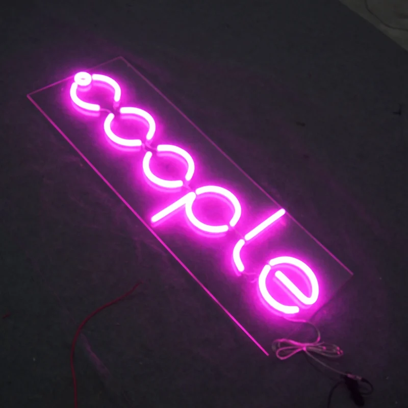 Electronic Led Letters Words Decorative Custom Flexible Neon Sign