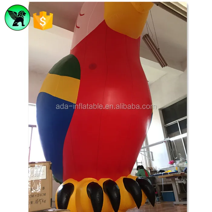 giant inflatable parrot