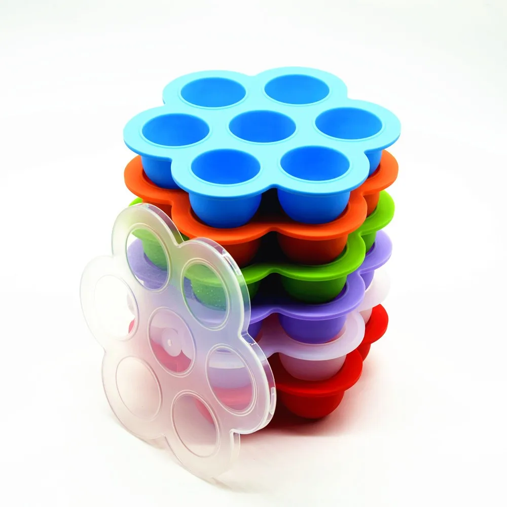 Multifunction Silicone Food Storage Containers With Lids,Baby Food