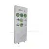 customized exhibition stand sign board back wall free standing advertising fabric retail light boxes