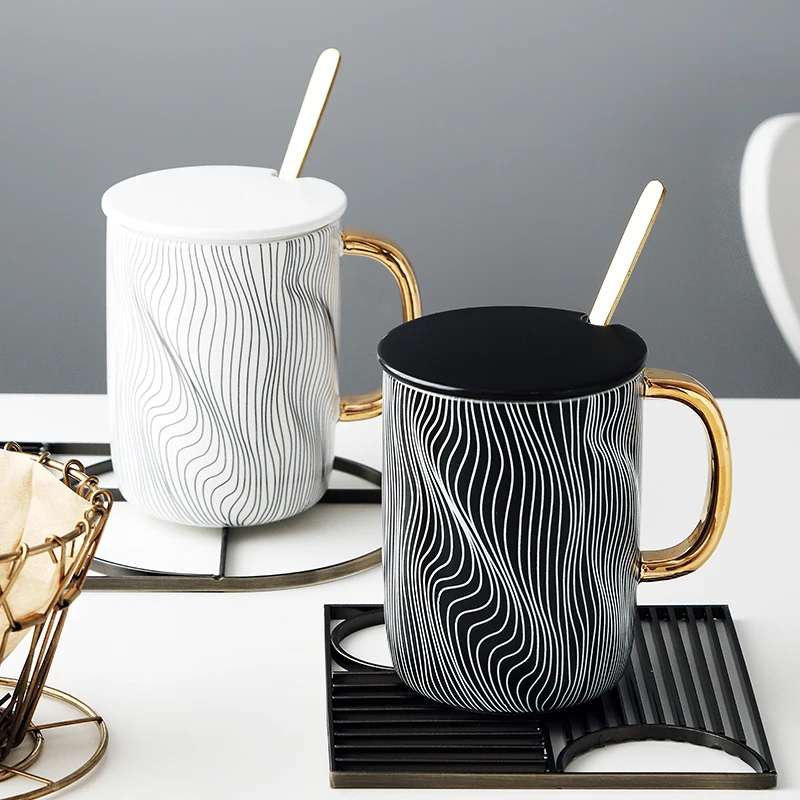 Marble Design Ceramic Coffee Mug Gift Set, View Gift Coffee Mug Set,  Hodeang Product Details from Yiwu Hodeang E-Commerce Co., Ltd. on  Alibaba.com