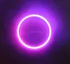 big COB angel eyes ring lighting 180mm halo motorcycle led headlight