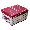 Daily necessities multi function Portable linen grey storage boxes