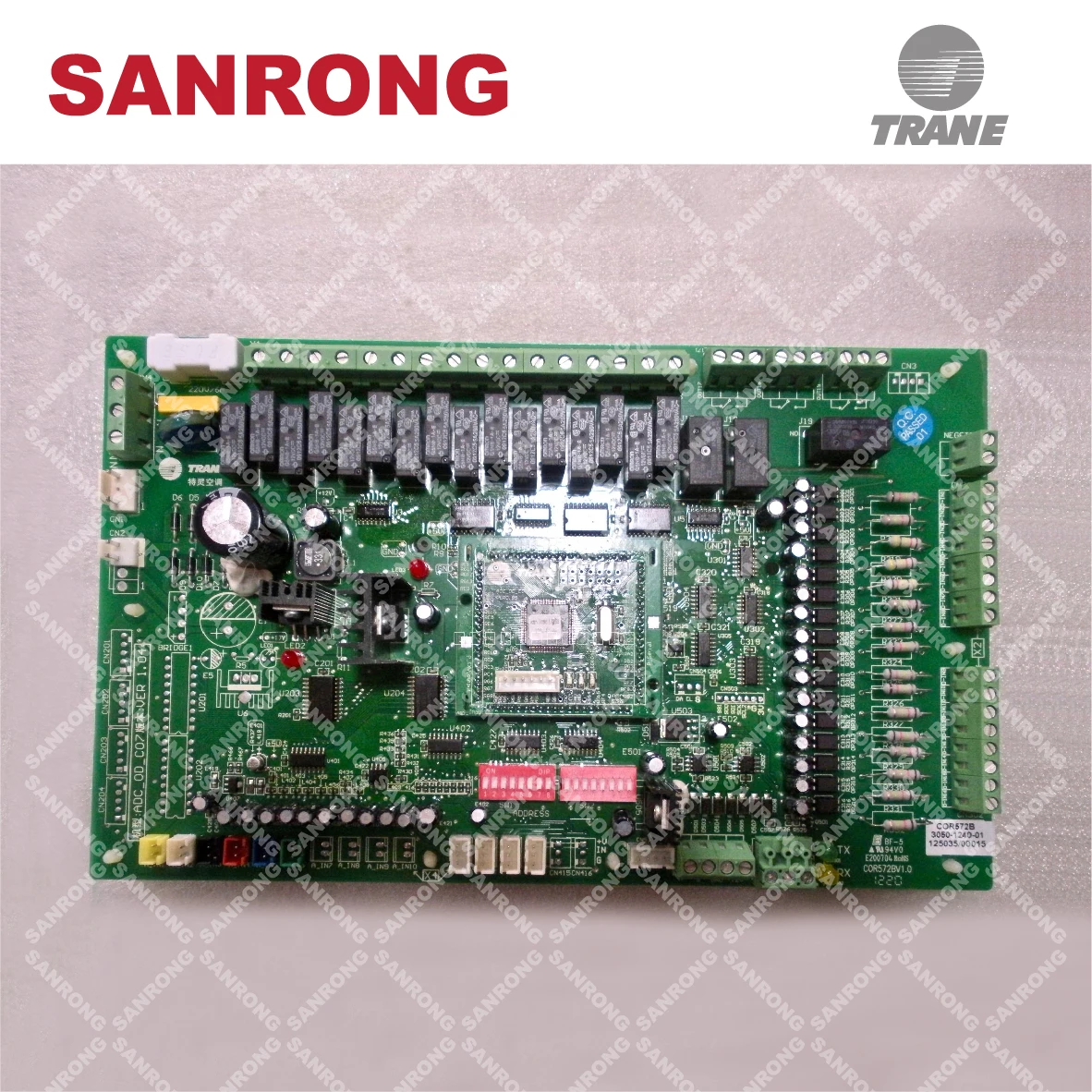 3050124001 Cor572b Medium Control Board For Trane Cxah Aircooled