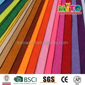 felt sheet thin colorful decorative items larger