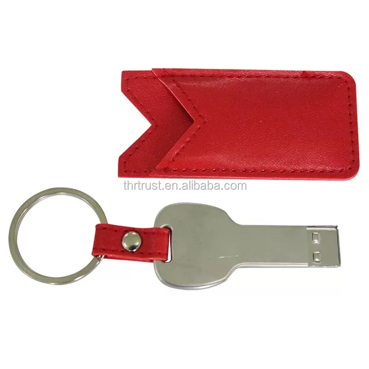 Custom free logo print /2.0 Metal Key USB flash drive 32GB - ANKUX.COM
