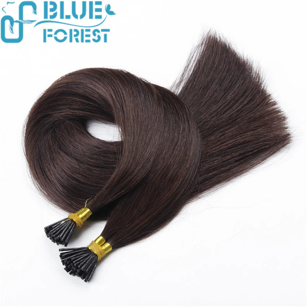 Thick Ends Shedding Free I Tip Hair Extensions 100 Brazilian Remy