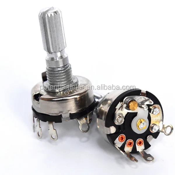 17mm Rotary Potentiometer With Switch Rv17 Buy Rotary Potentiometer