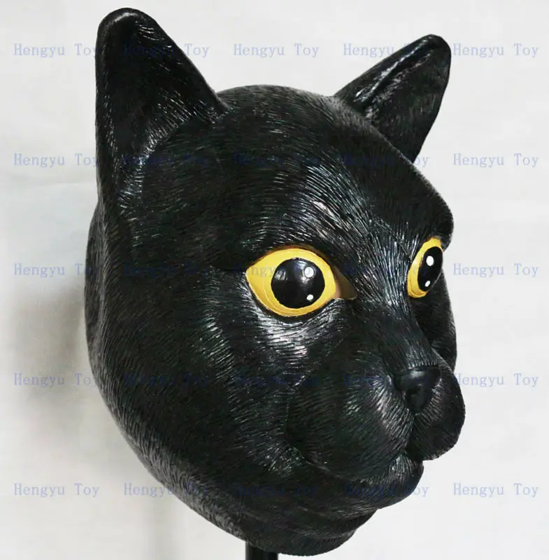 Tamaño Adulto Deluxe Calidad Gato Máscaras Vestido De Látex De Caucho