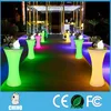 Wedding party led lighted furniture/bar cocktail reception table