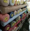 Wholesale cheap price 100D 75D plain dyed rolls 100% polyester chiffon fabric price per meter