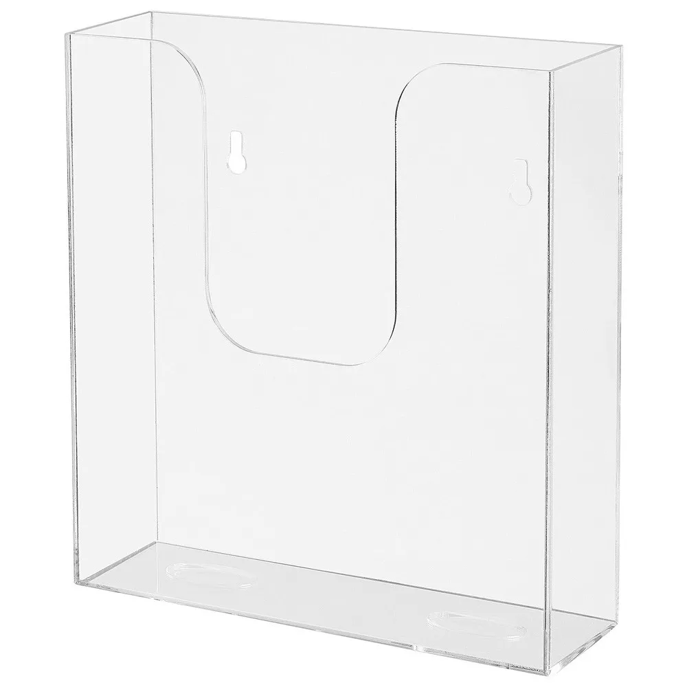 Clear Acrylic Freestanding Wall Mounted Document Folder Magazine Organizer Holder Rack Buy